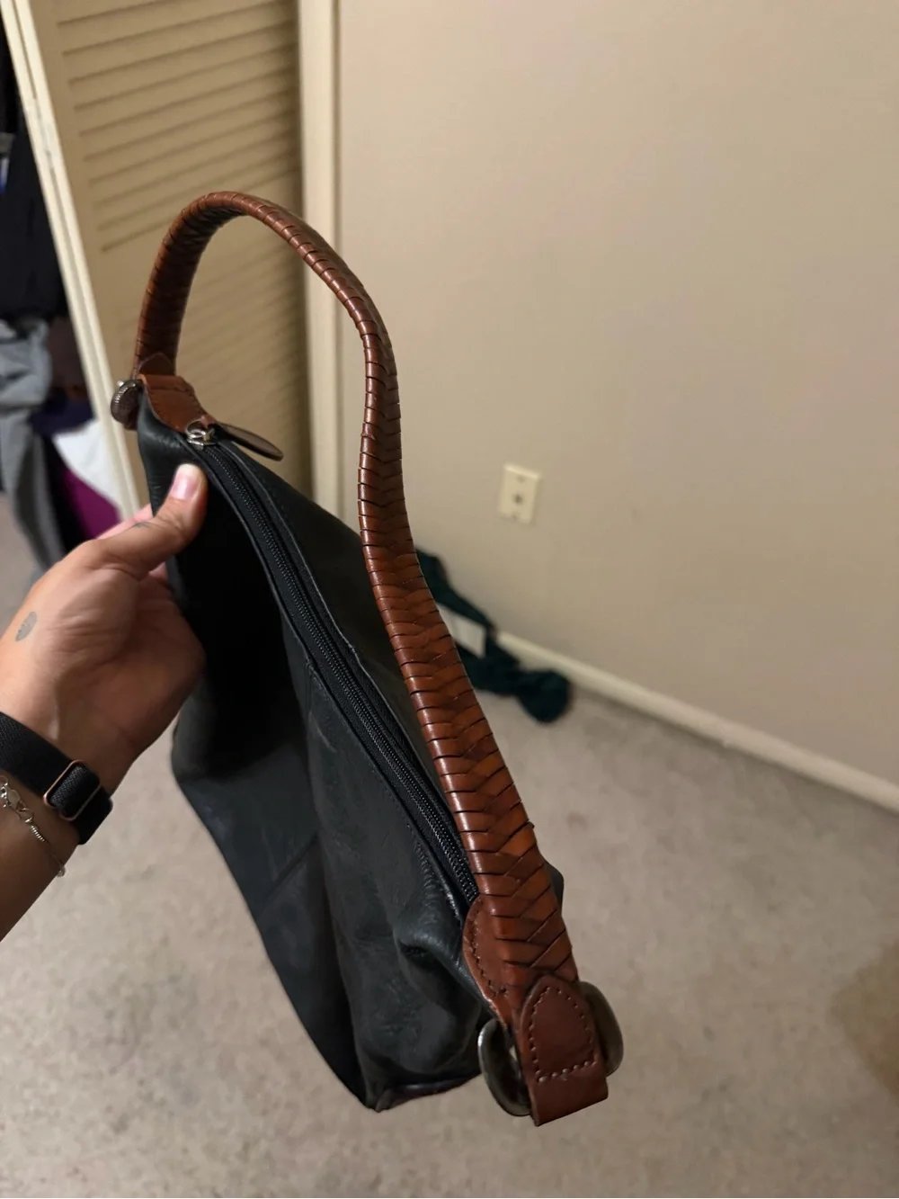 Fossil black bag